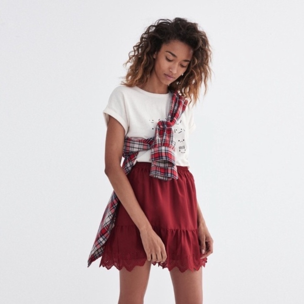 Madewell eyelet skirt - Picture 2 of 6